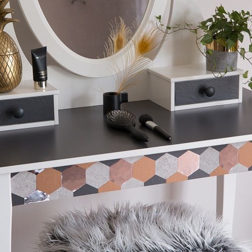 Folie autocolanta d-c-fix pentru mobilier culoare gri antracit mat
