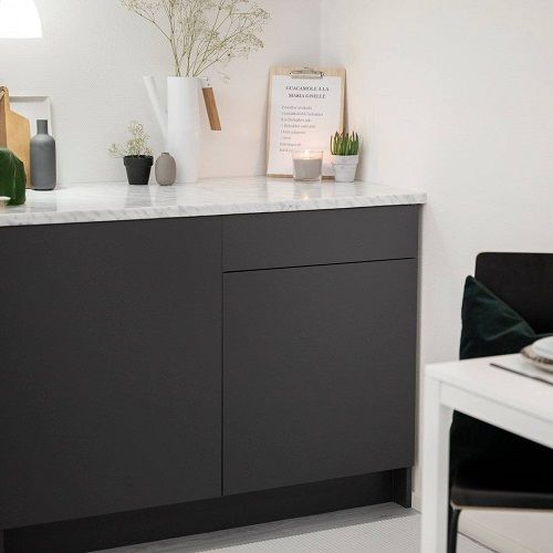 Folie autocolanta d-c-fix pentru mobilier culoare gri antracit mat  15m x 67.5cm