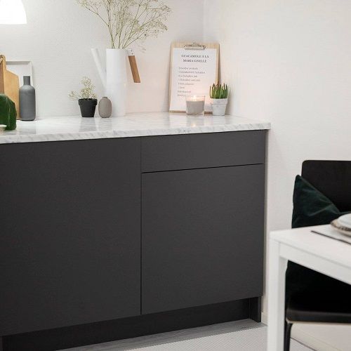 Autocolant d-c-fix pentru mobilier culoare gri antracit mat  15m x 67.5cm
