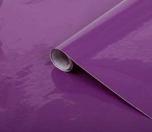Folie autocolanta d-c-fix pentru mobilier culoare mov lucios