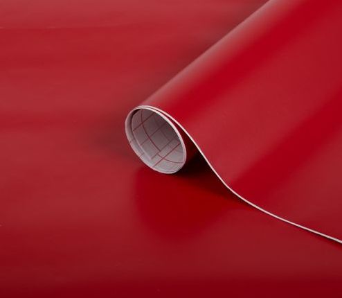 Folie autocolanta d-c-fix pentru mobilier culoare rosu mat