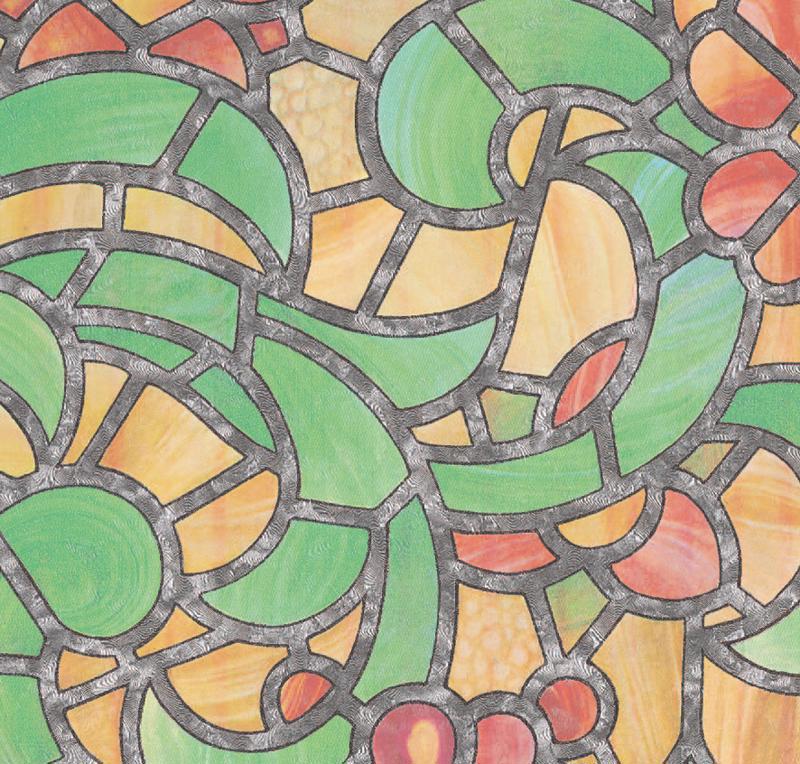 Folie autocolanta Venilia pentru geam model geometric Reims 15mx90cm