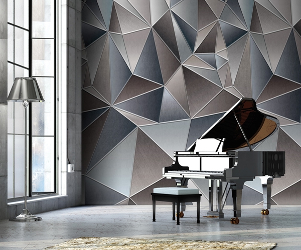 Fototapet geometric cu efect 3D  colectia Timeless