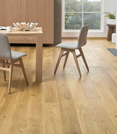 Parchet triplustratificat STEJAR CARAMEL GRANDE SCURT Pure Line Barlinek