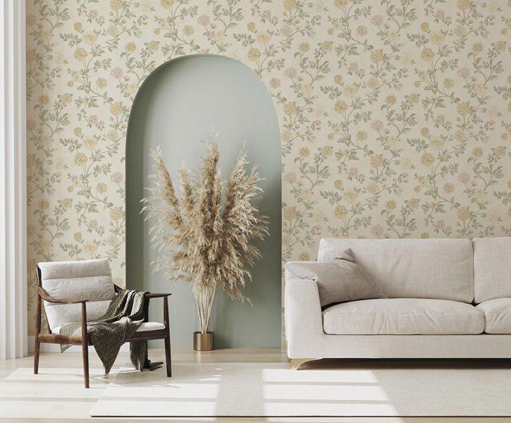 Tapet Zambaiti colectia Satin Flowers cod Z66801